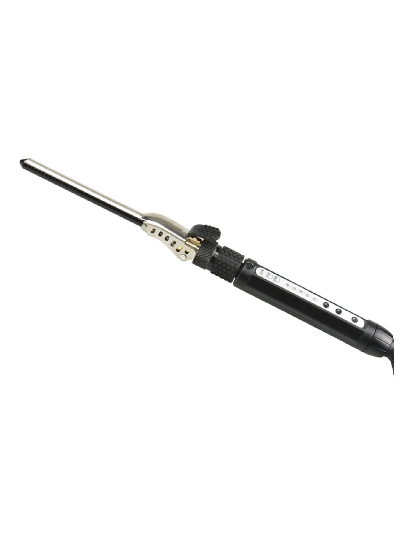 Trendsi adjustable temperature curling iron with 7mm barrel and European plug for versatile styling.