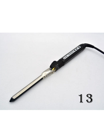 Trendsi adjustable temperature curling iron with 7mm barrel for versatile styling, European plug, and ergonomic design.