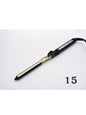 Trendsi adjustable temperature 7mm curling iron with European plug, featuring a sleek design for styling and curling hair.