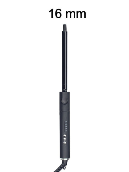Trendsi 9mm adjustable temperature curling iron with European plug and ceramic barrel for versatile styling.