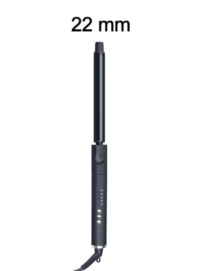 Trendsi 9mm adjustable temperature curling iron with European plug, showcasing its sleek design and ceramic barrel for styling.