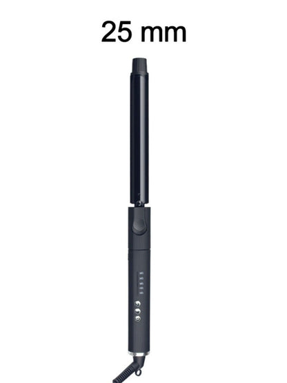 Trendsi 9mm adjustable temperature curling iron with European plug, featuring a sleek design for versatile styling.