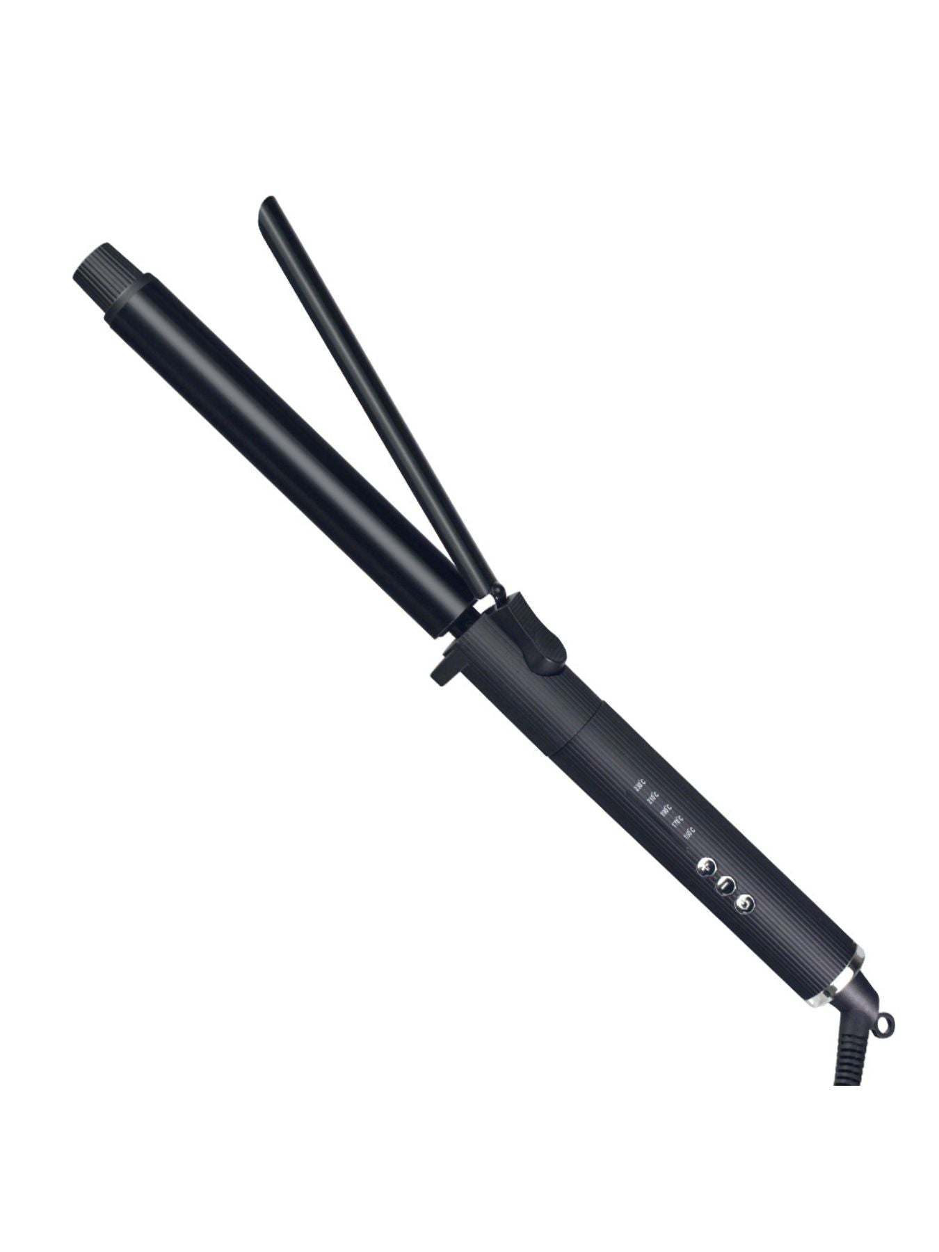 Trendsi adjustable temperature curling iron with a 9mm barrel and European plug, designed for versatile hair styling.