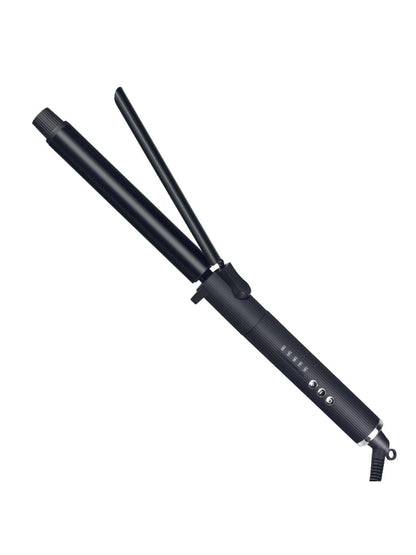Trendsi adjustable temperature curling iron with a 9mm barrel and European plug, designed for versatile hair styling.