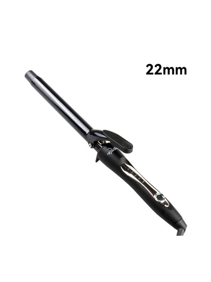 Trendsi 9mm adjustable temperature curling iron with European plug, showcasing a sleek design for versatile hairstyling.