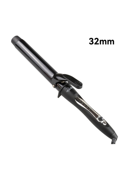 Trendsi 9mm European plug adjustable temperature curling iron with ceramic barrel for versatile hairstyling.