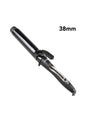 Trendsi adjustable temperature curling iron with 9mm barrel and European plug for versatile hair styling.