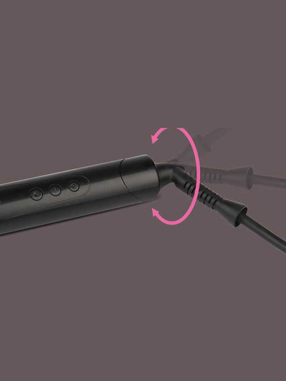 Trendsi 9mm fast heating curling iron with North American plug, showcasing sleek design and professional styling tool