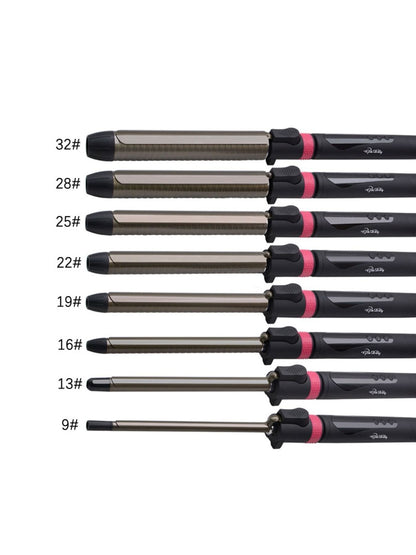 Trendsi fast heating 9mm curling iron with North American plug and ceramic barrel for smooth, shiny curls.