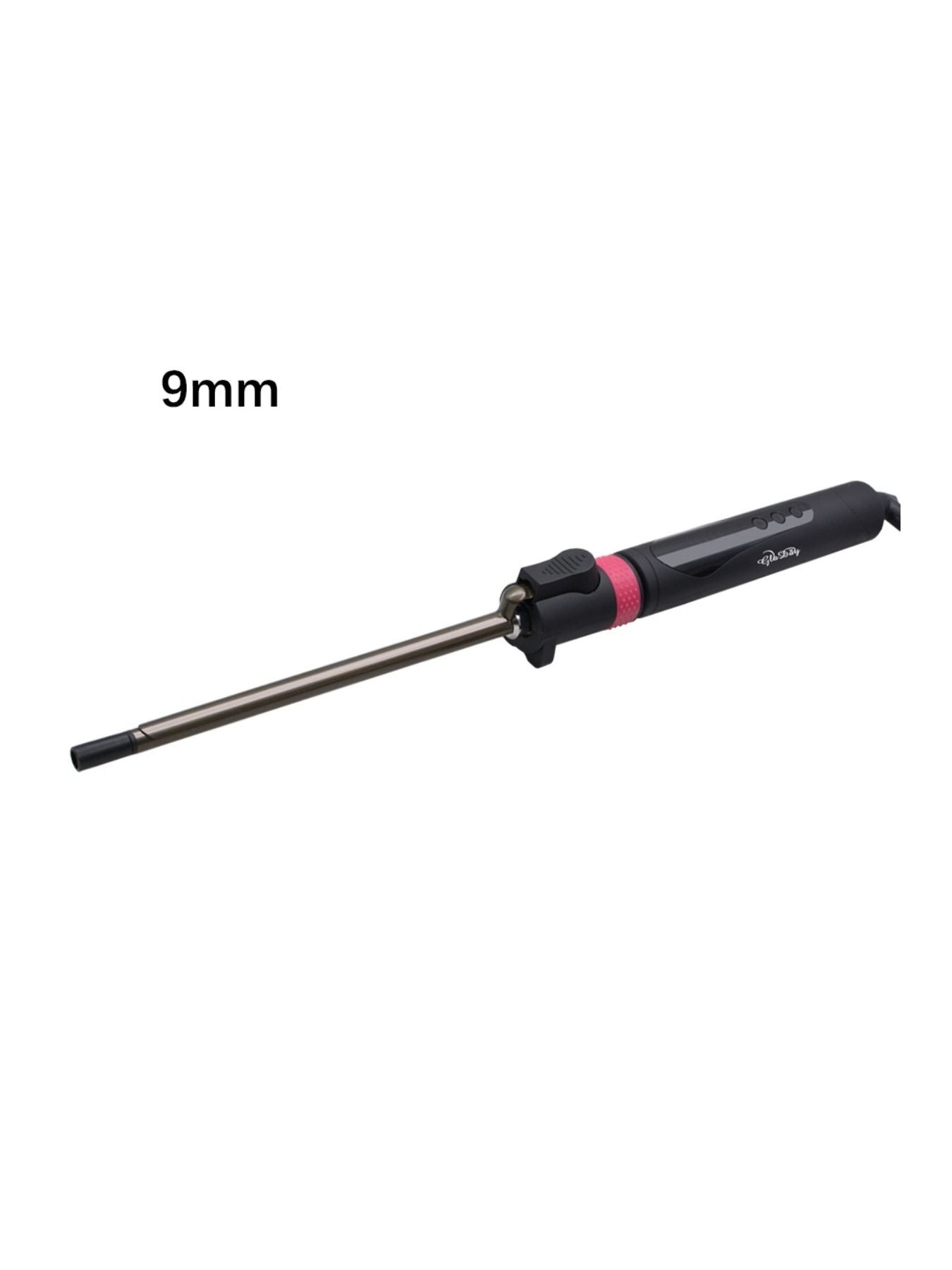 Trendsi 9mm fast heating curling iron with North American plug, showcasing a sleek design for creating curls and waves.
