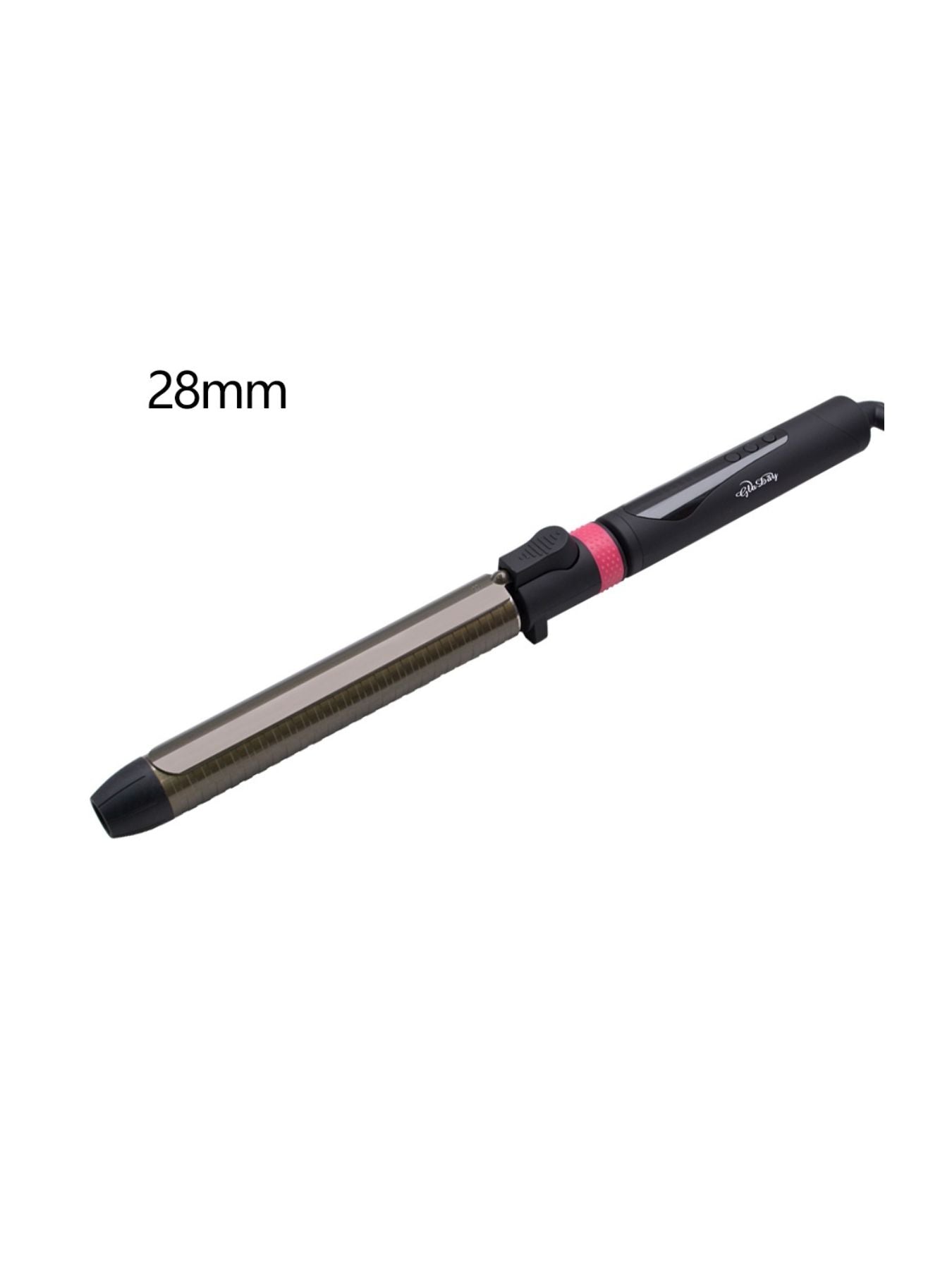 Trendsi fast heating 9mm curling iron with North American plug, showcasing a sleek handle and ceramic barrel for smooth curls.