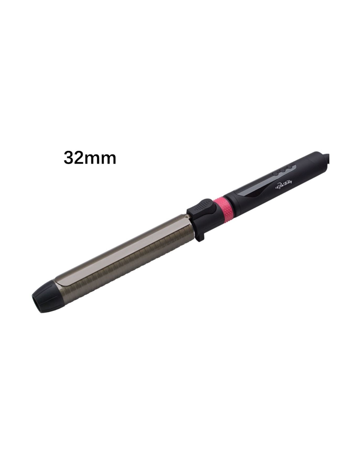 Trendsi 9mm fast heating curling iron with North American plug, featuring a sleek handle and adjustable temperature control.