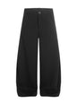 Men's wide leg pants with pockets in apricot color, featuring a relaxed fit and casual style by Trendsi.