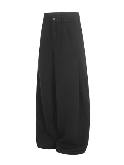 Men's wide leg pant with pockets in apricot color, stylish and comfortable Trendsi men's fashion pant.