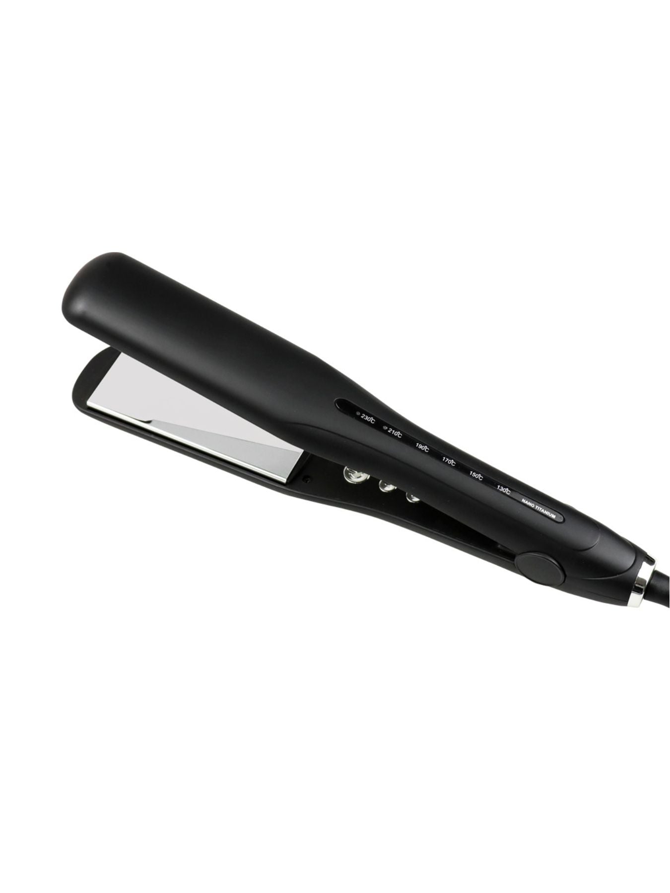 Trendsi fast heating hair straightener with large size North American plug and ceramic plates for sleek, straight hair.