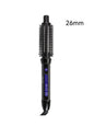 Black Trendsi 18mm European plug curling iron with temperature control and ergonomic handle for versatile styling.