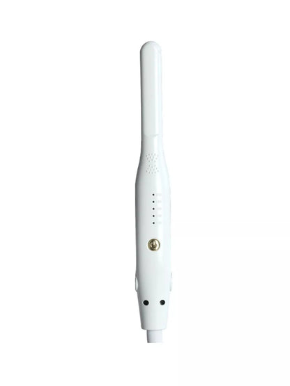Black Trendsi adjustable temperature hair straightener with European plug, featuring sleek design and ceramic plates for smooth styling.