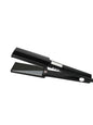 Black Trendsi fast heating hair straightener with European plug for sleek, straight hair styling.