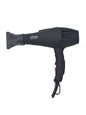 Black Trendsi multi-speed household hair dryer with European plug, showing a sleek design and adjustable airflow settings.