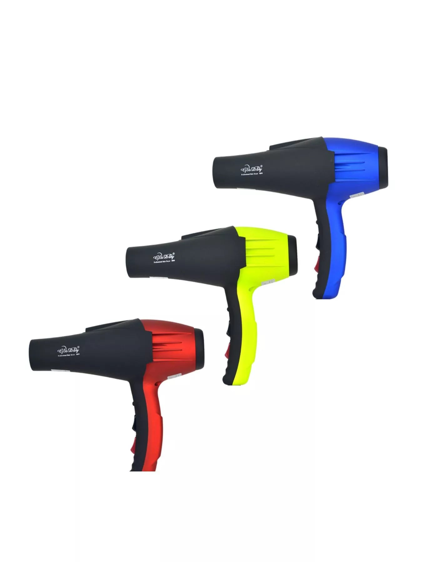 Black Trendsi multi-speed household hair dryer with European plug, featuring a compact design and multiple heat and speed settings.