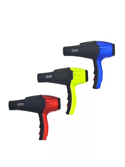 Black Trendsi multi-speed household hair dryer with European plug, featuring a compact design and multiple heat and speed settings.