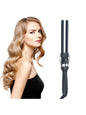 Black Trendsi fast heating curling iron with North American plug, showcasing its sleek design and ergonomic handle.