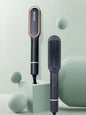 Black Trendsi fast heating straightening comb with North American plug, designed for quick, easy hair styling.