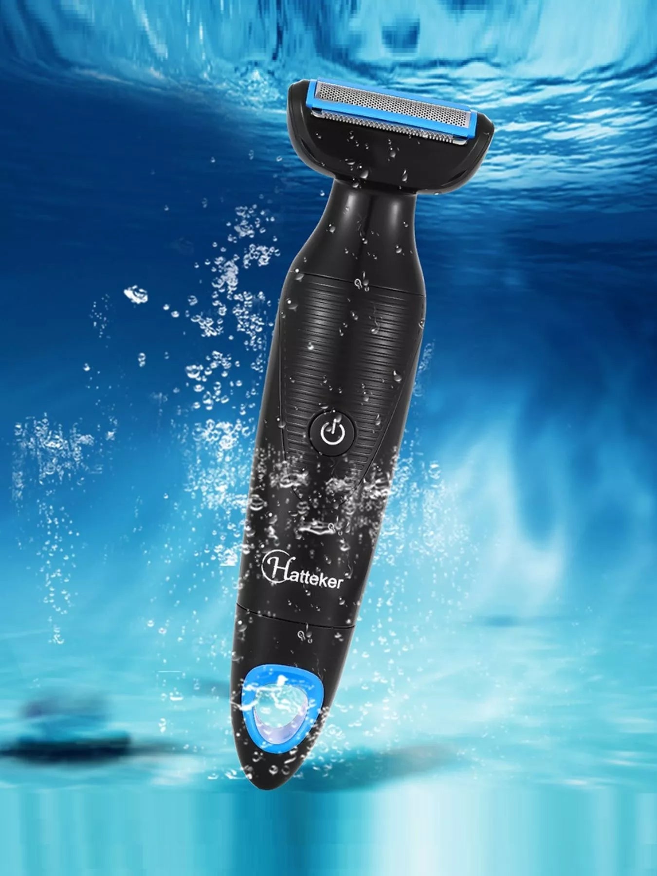 Trendsi black 6-in-1 grooming kit with rechargeable waterproof hair removal devices and multiple attachments.