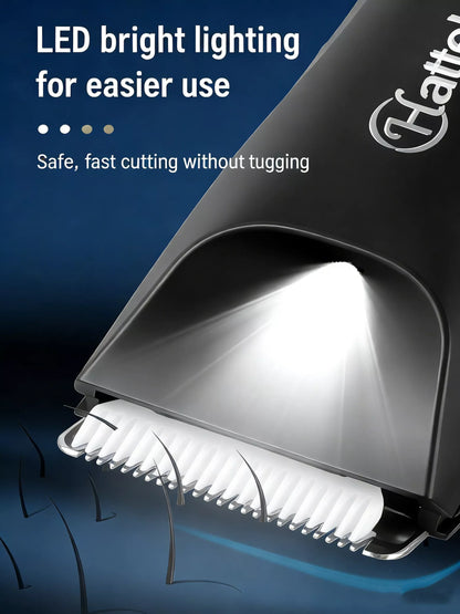 Trendsi portable waterproof ceramic blade hair removal device in black, compact and suitable for easy, at-home grooming.