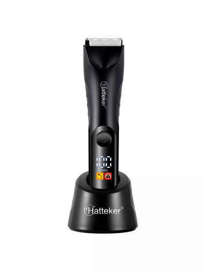 Portable waterproof Trendsi ceramic blade hair removal device in black, compact and suitable for easy, at-home hair removal.