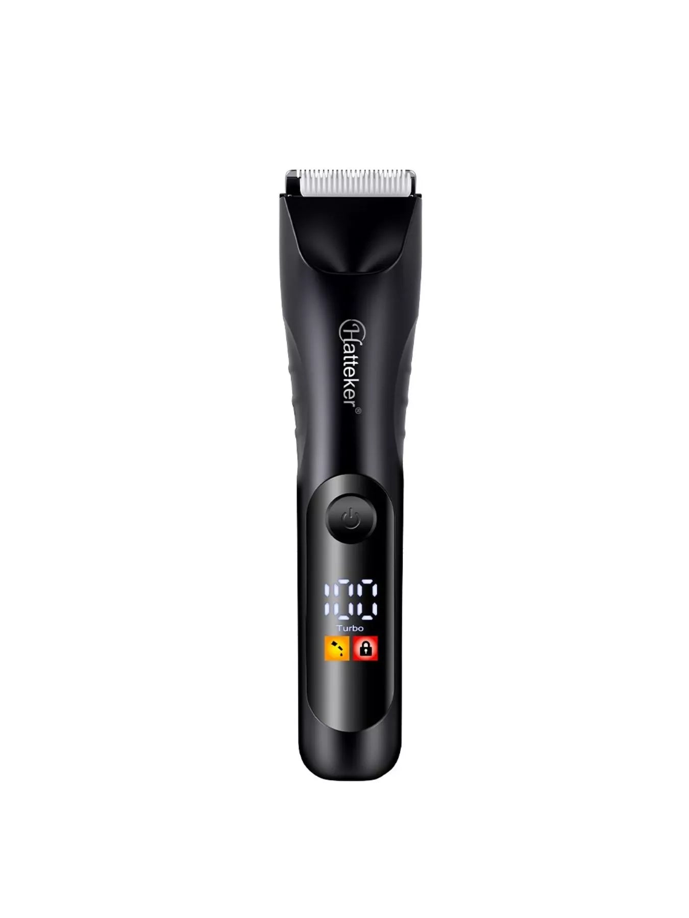 Black Trendsi ceramic blade portable waterproof hair removal device with sleek design and compact, travel-friendly features