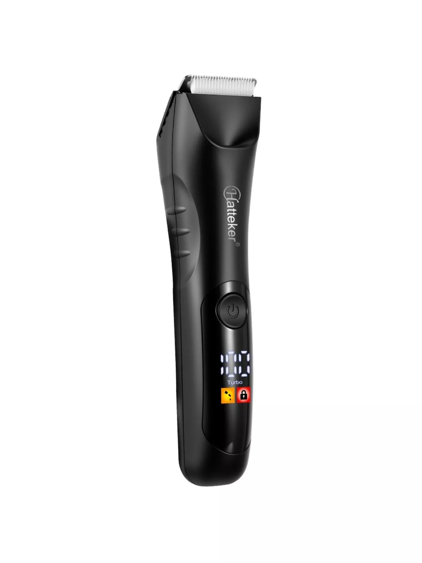 Black Trendsi ceramic blade portable waterproof hair removal device with a compact design for easy use and effective hair removal.