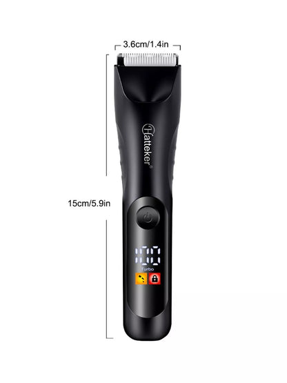 Portable waterproof Trendsi ceramic blade hair removal device in black, designed for quick and easy hair removal.
