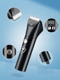 Black Trendsi cordless rechargeable hair clipper with ergonomic design and adjustable blades for precise haircutting.