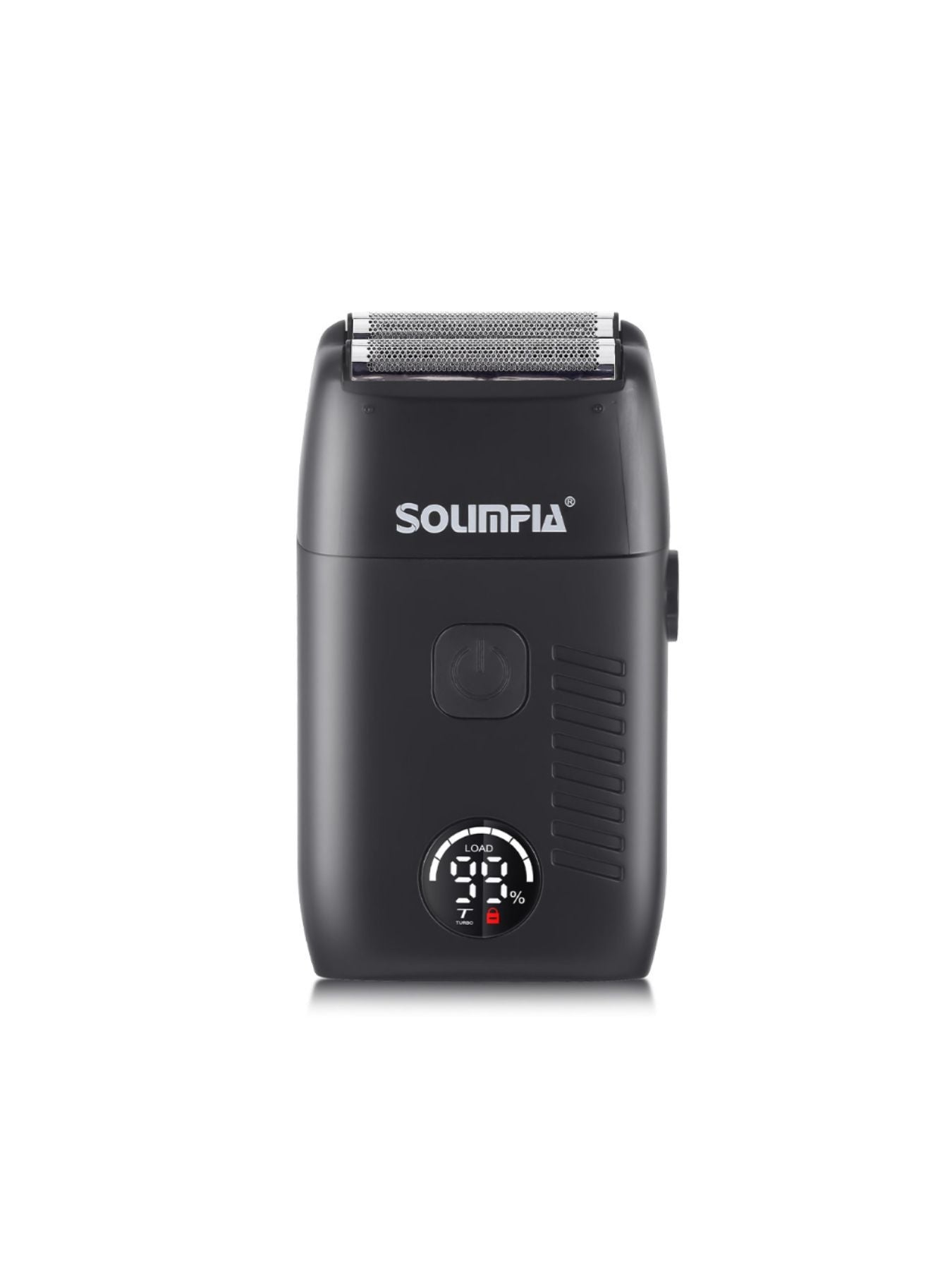 Black portable electric shaver by Trendsi, compact design with a sleek handle, ideal for grooming on the go.