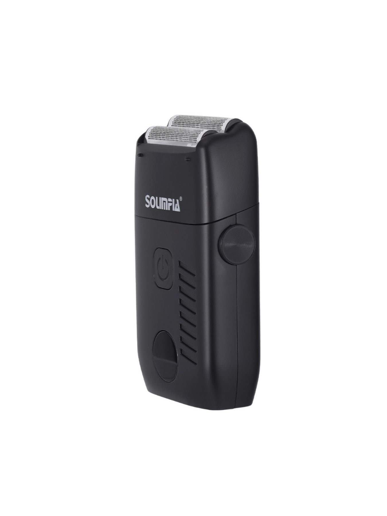 Black portable electric shaver by Trendsi with a compact design, ideal for on-the-go grooming and quick shave.