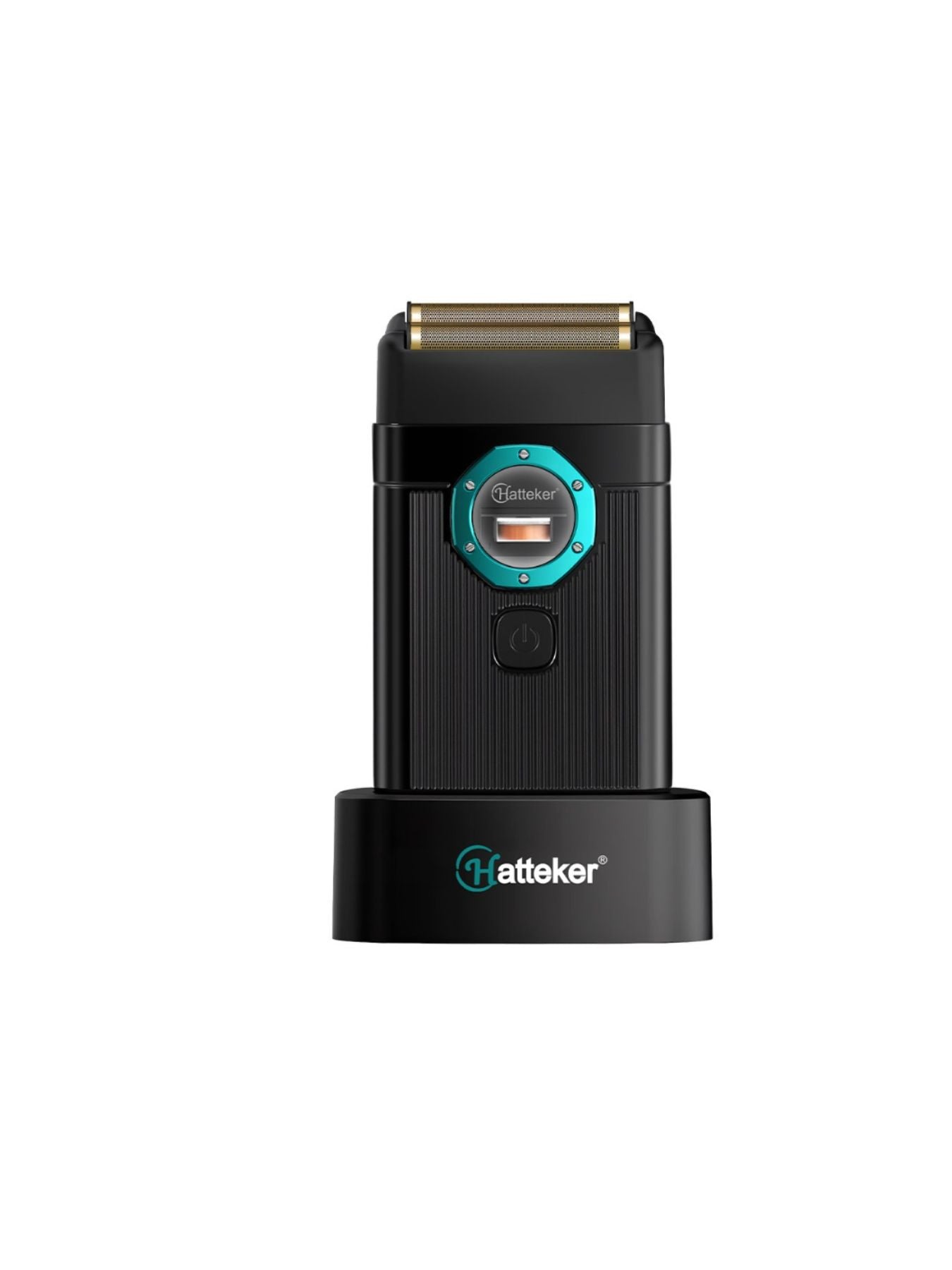 Black portable electric shaver by Trendsi with a compact design, suitable for quick grooming on the go.