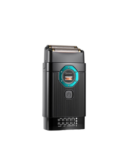 Black Trendsi portable electric shaver with one-size design, compact and suitable for quick, convenient grooming.