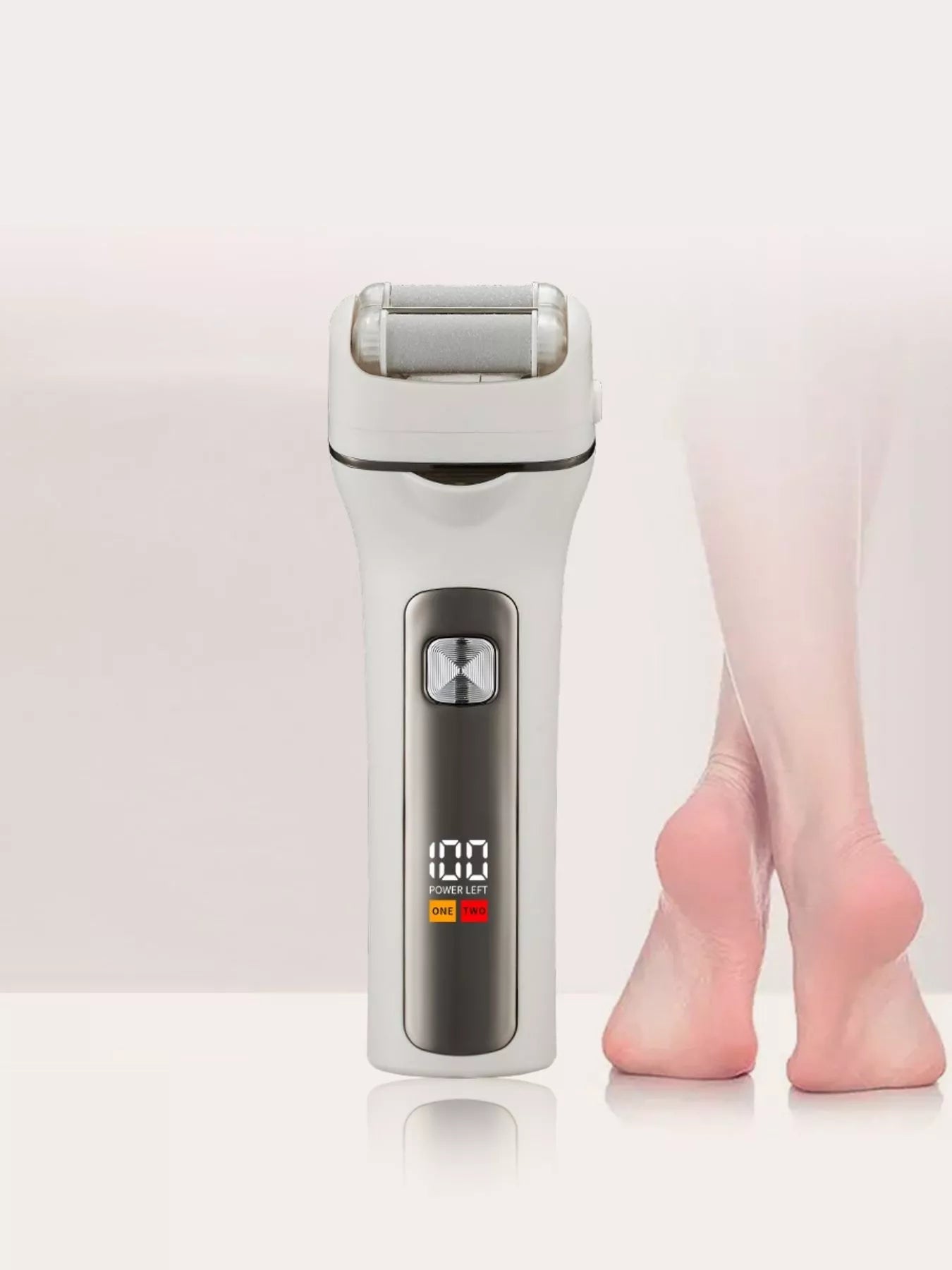 Black rechargeable waterproof electric hair removal epilator by Trendsi, compact and suitable for effective at-home hair removal.