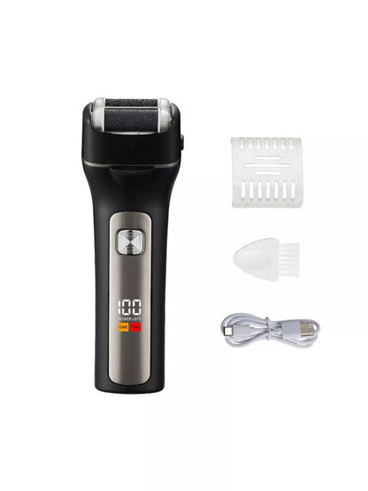 Black rechargeable waterproof electric hair removal epilator by Trendsi, designed for efficient at-home hair removal.