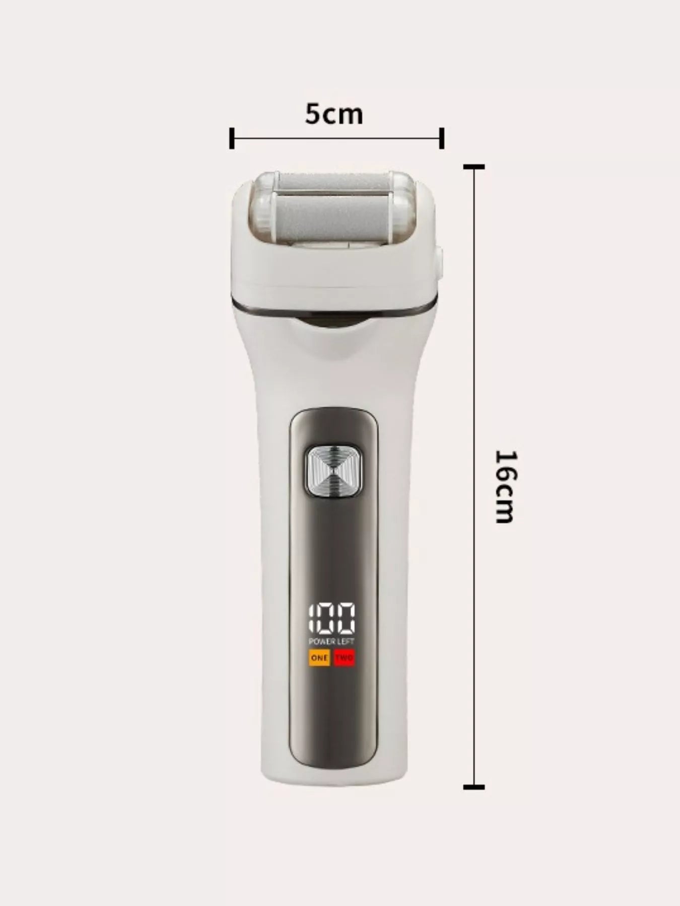 Black rechargeable waterproof electric hair removal epilator by Trendsi, designed for efficient at-home hair removal.