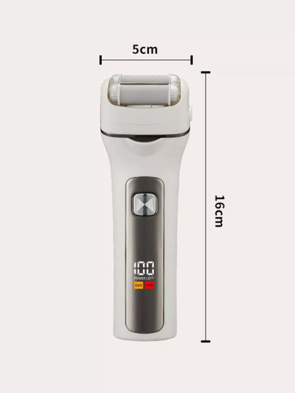Black rechargeable waterproof electric hair removal epilator by Trendsi, designed for efficient at-home hair removal.