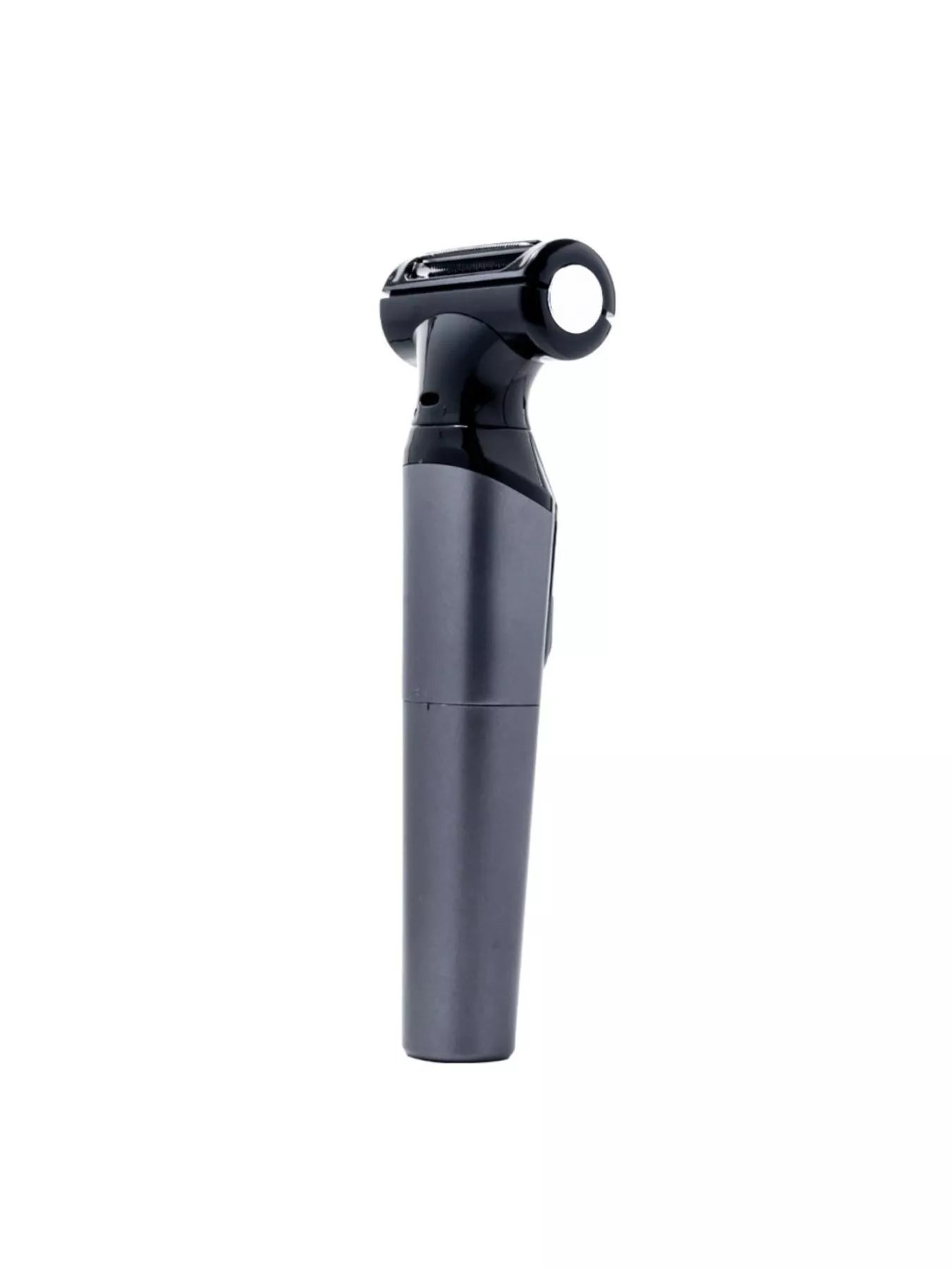 Black waterproof portable shaver by Trendsi, compact design with a sleek finish, suitable for travel and everyday grooming.