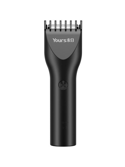 Black Trendsi cordless hair clipper with adjustable blades and ergonomic design for easy hair cutting.