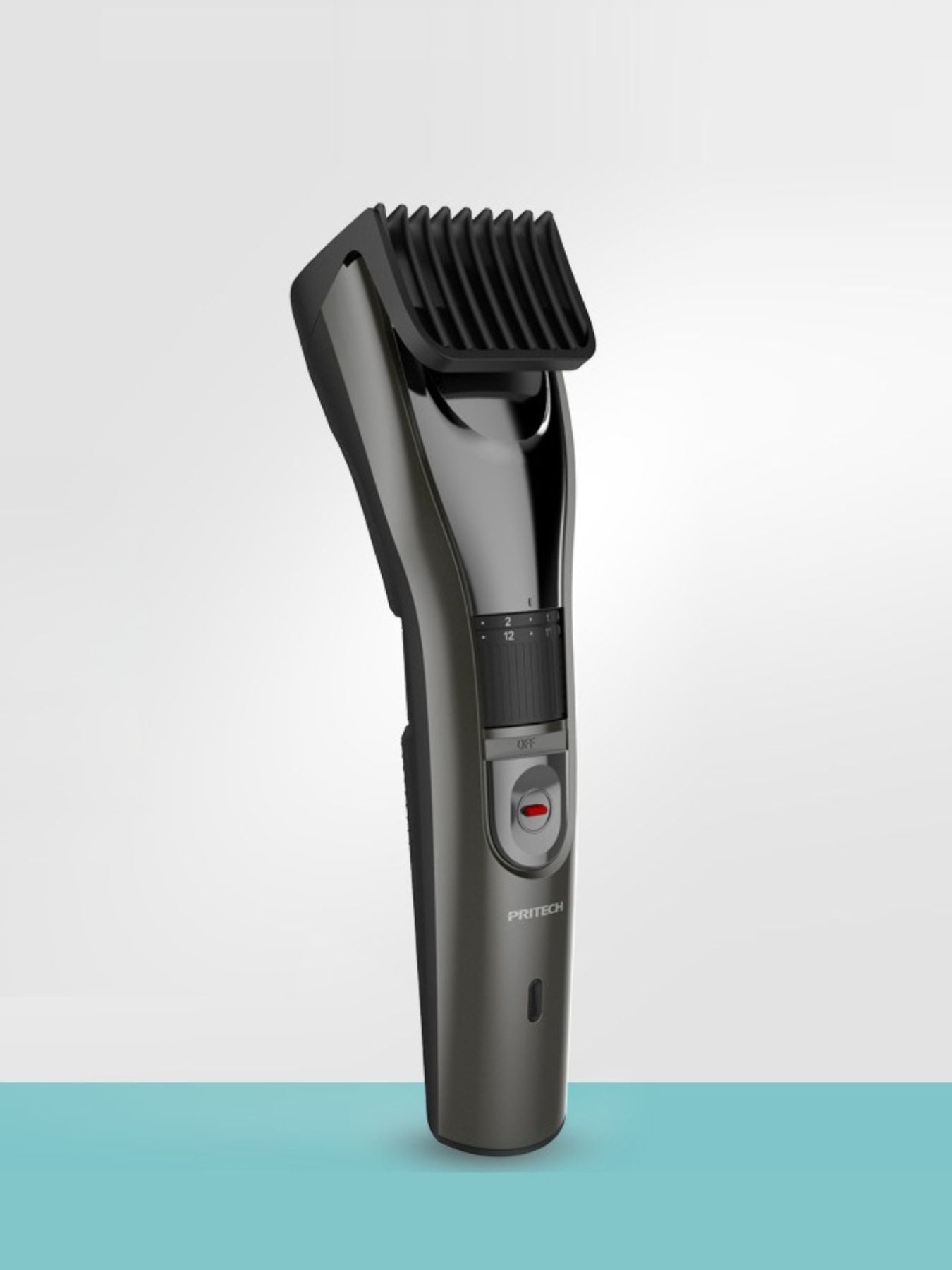 Black Trendsi cordless hair clipper with ergonomic design and adjustable blades for versatile hair cutting.