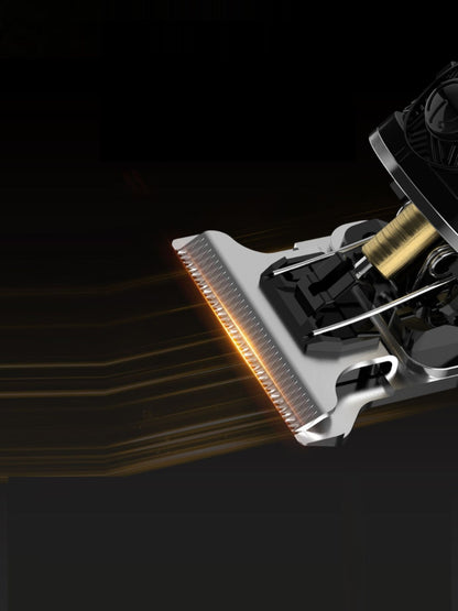 Black Trendsi cordless hair clipper with ergonomic design and adjustable blades for easy hair cutting.