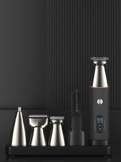 Black Trendsi cordless hair clipper with ergonomic design and adjustable blades, ideal for precise haircutting.