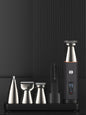 Black Trendsi cordless hair clipper with ergonomic design and adjustable blades, ideal for precise haircutting.