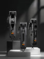 Black cordless hair clipper with LED display from Trendsi, showing adjustable blades and ergonomic design for easy grooming.