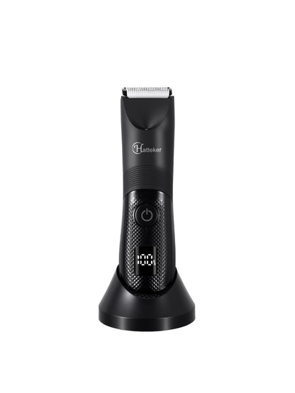 Black Trendsi cordless hair removal epilator with ergonomic design and multiple attachments for efficient, pain-free hair removal.